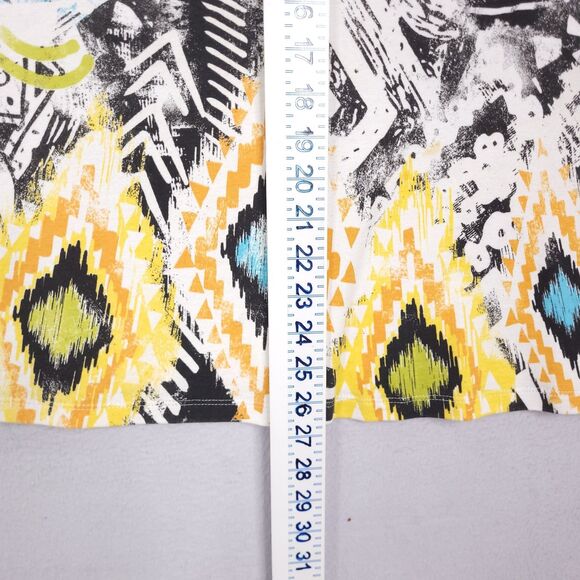 Jess & Jane Top Shirt Womens Size 1X Pullover Geometric Abstract 3/4 Sleeves - Picture 5 of 12